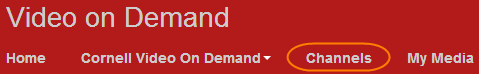 Main Channels