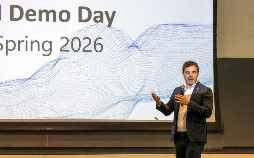 Ayham Bocher opens AI Demo Day on May 4, 2026