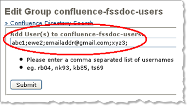 Confluence EditGroup